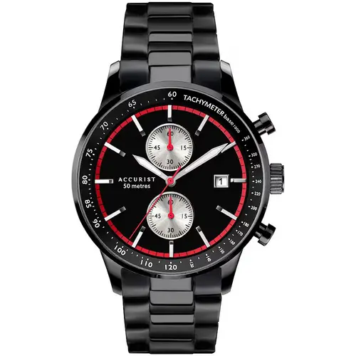 Мъжки аналогов часовник Accurist Chronograph - A-7364