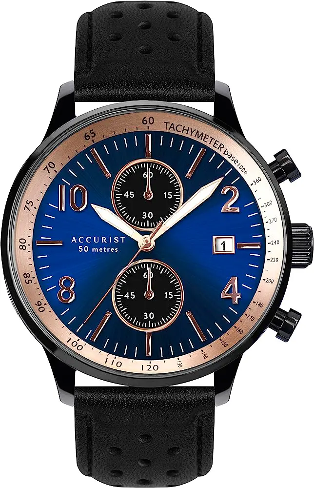 Ανδρικό αναλογικό ρολόι Accurist Chronograph - A-7378