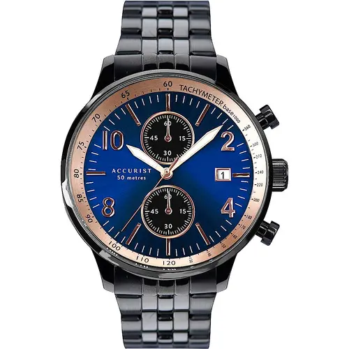 Мъжки аналогов часовник Accurist Chronograph - A-7379