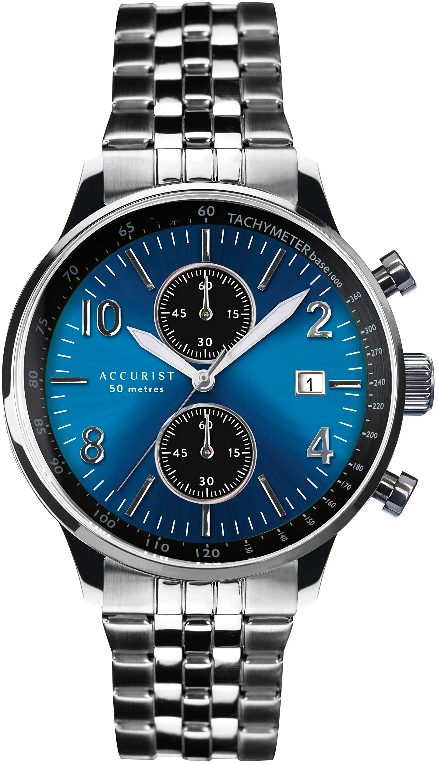 Ανδρικό αναλογικό ρολόι Accurist Chronograph - A-7385