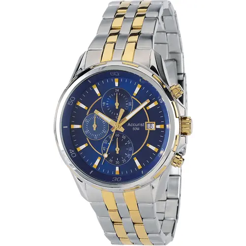 Мъжки аналогов часовник Accurist Chronograph - A-MB934N