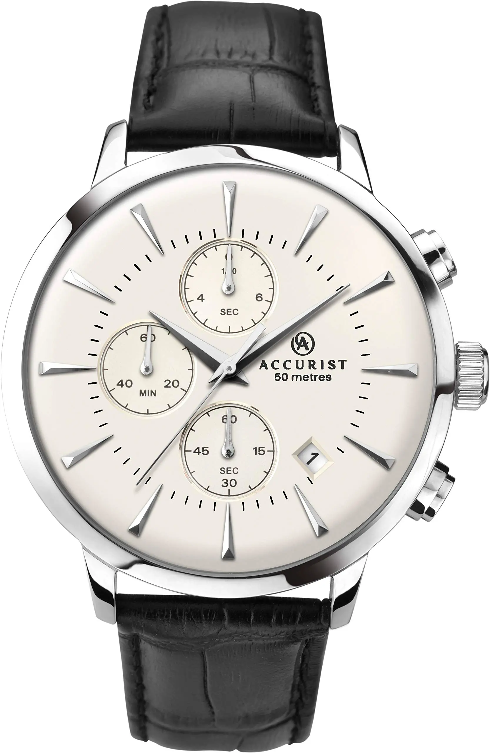 Ceas analogic pentru bărbați Accurist Vintage Chronograph - A-7033