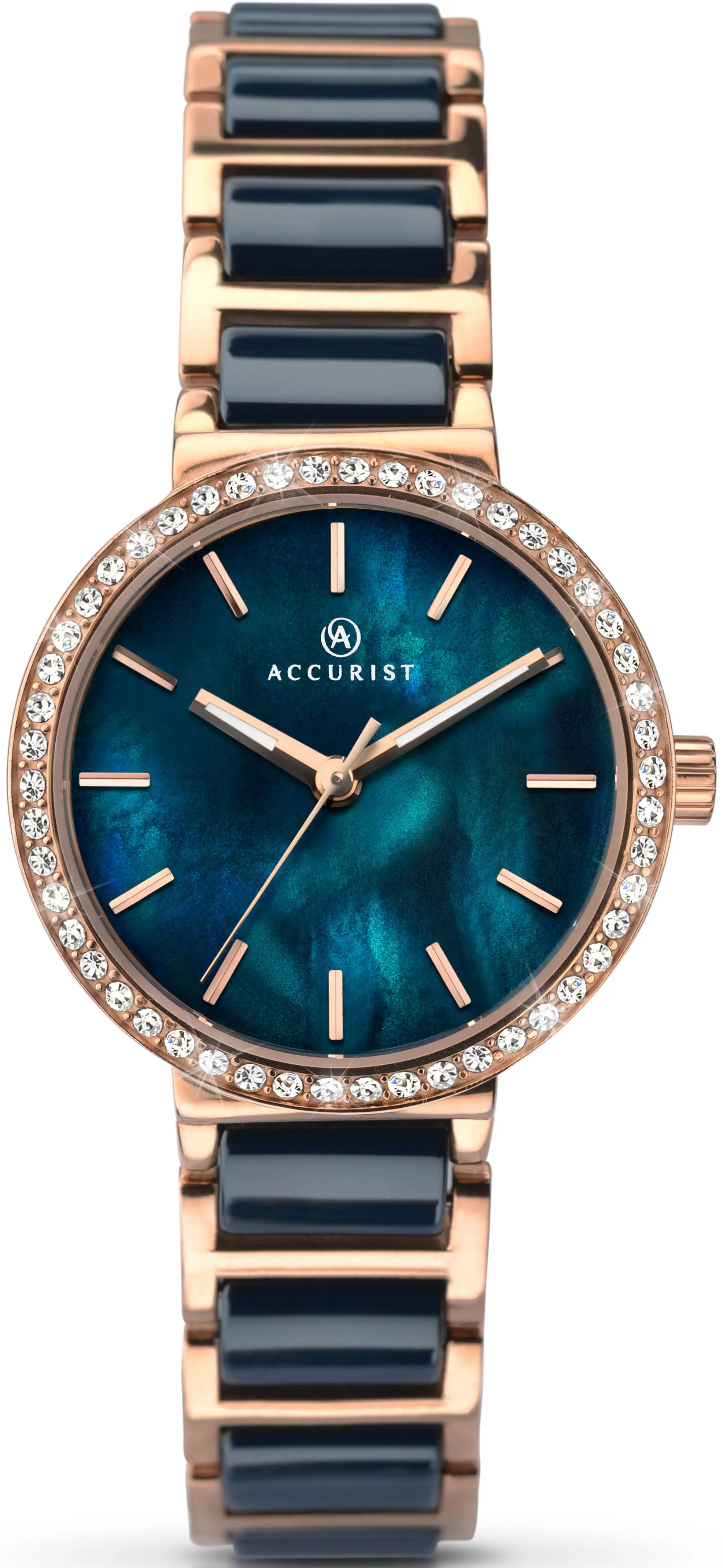 Γυναικείο αναλογικό ρολόι Accurist Ceramic - A-8087