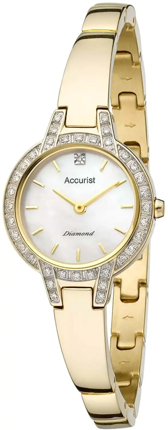 Ceas analogic de damă Accurist Pure Precision Diamond - A-LB1584P