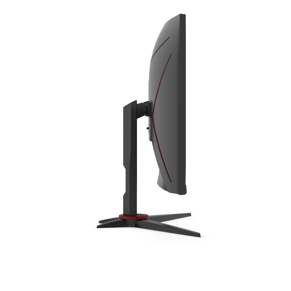 Монитор, AOC C27G2E/BK, 27" Curved 1500R VA WLED, 1920x1080@165Hz, 4ms GtG, 1ms MPRT, 250cd m/2, 4000:1, DCR 80M:1, Adaptive Sync, FlickerFree, Low Blue Light, Tilt, D-SUB, 2xHDMI, DP - image 4