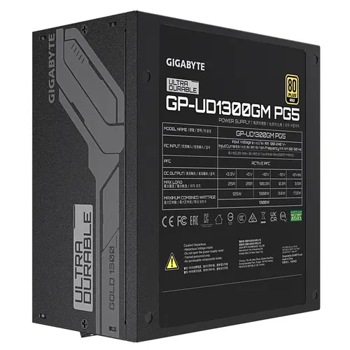 Захранващ блок Gigabyte UD1300GM PG5 1300W 80+ GOLD - image 5