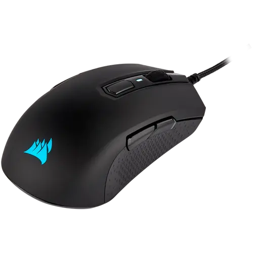 Corsair M55 RGB PRO Ambidextrous Multi-Grip Gaming Mouse, Black, Backlit RGB LED, 12400 DPI, Optical (EU version) - image 2