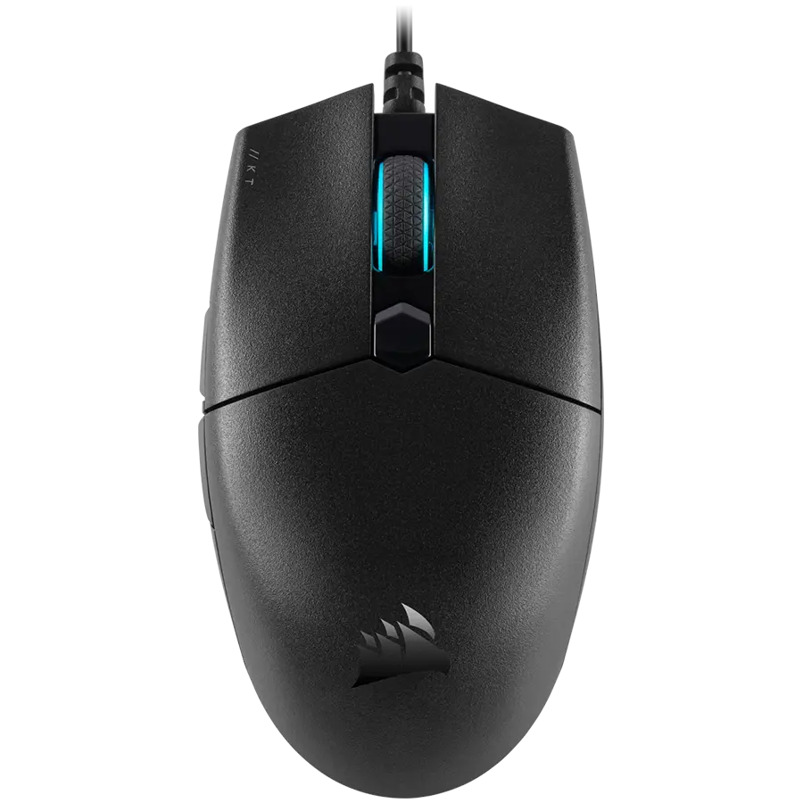 Corsair KATAR PRO Gaming Mouse, Wired, Black, Backlit RGB LED, 12400 DPI, Optical (EU Version)