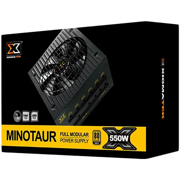 Xigmatek Minotaur 850W EN44665 EU, Full Range, LLC DC TO DC, 80PLUS Gold, Full Modular, Color Box, 5Y Warranty - image 3
