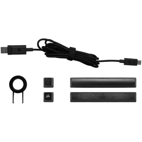 Corsair K65 RGB MINI 60% Mechanical Gaming Keyboard, Backlit RGB LED, CHERRY MX SPEED, Black, Black PBT Keycaps - image 5