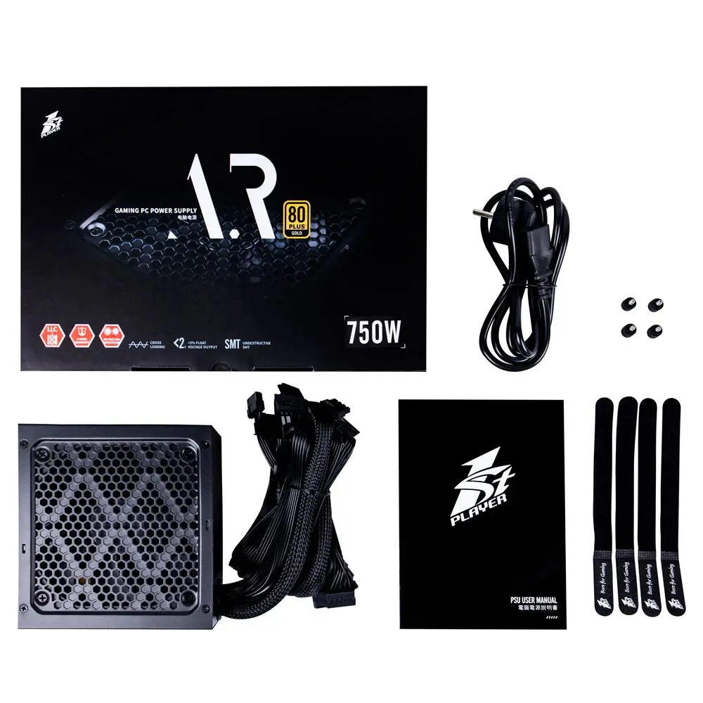 1stPlayer захранване PSU 750W Gold - PS-750AR - image 11