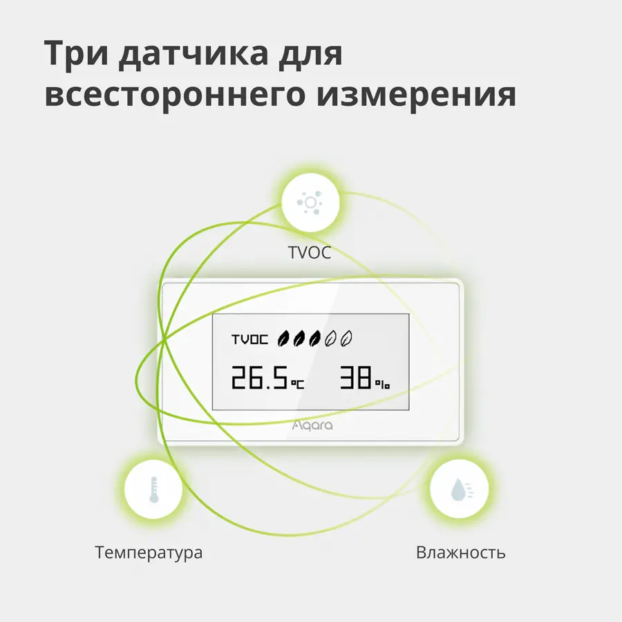 Aqara TVOC Air Quality Monitor: Model No: AAQS-S01; SKU: AS029GLW02 - image 24