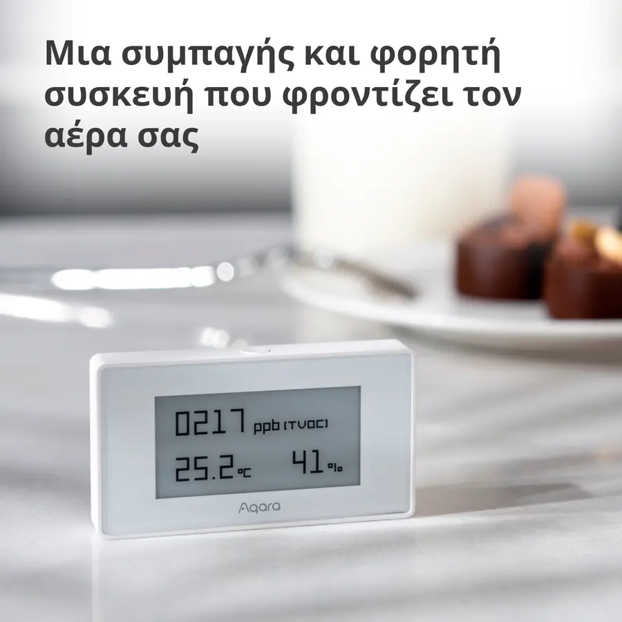 Aqara TVOC Air Quality Monitor: Model No: AAQS-S01; SKU: AS029GLW02 - image 8