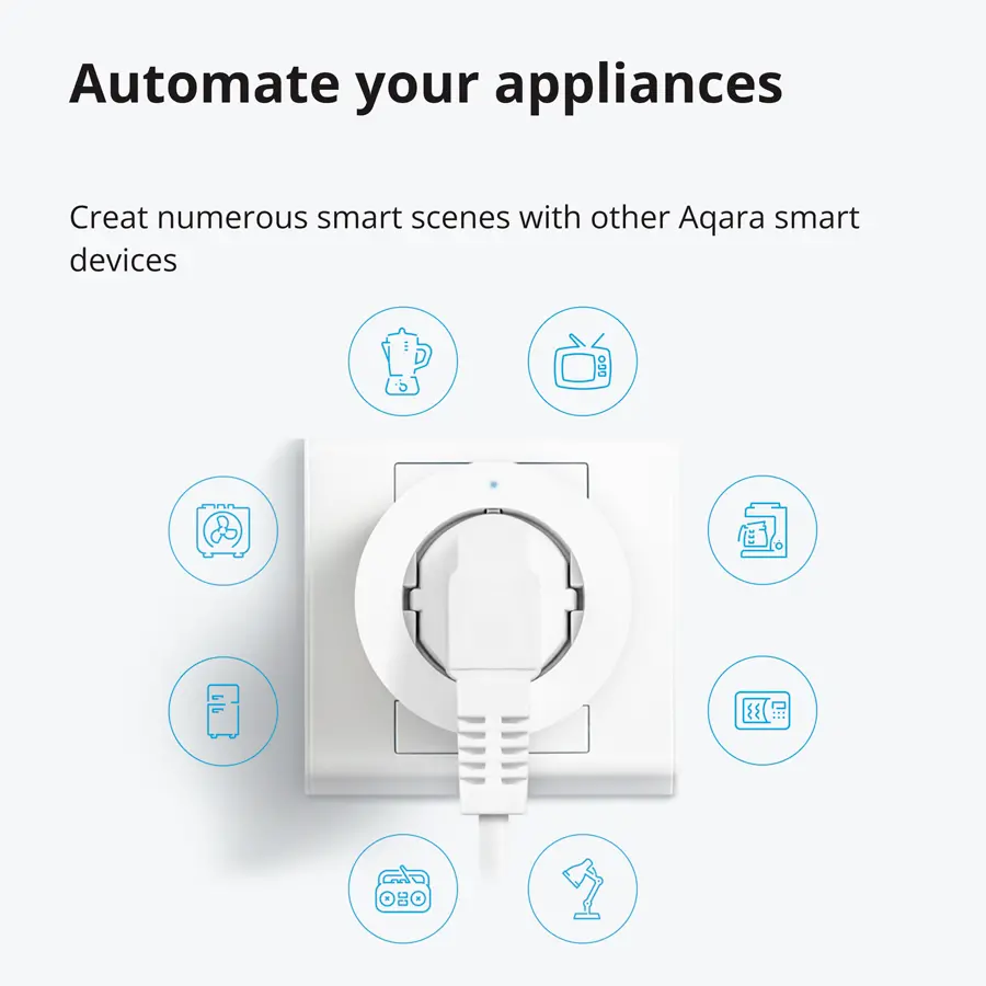 Aqara Smart Plug (EU Version): Model No: SP-EUC01; SKU: AP007EUW01 - image 9