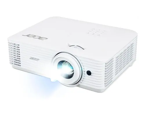 Мултимедиен проектор, Acer Projector H6546Ki, DLP, 1080p (1920x1080), 5200 ANSI Lm, 10 000:1, 3D, 24/7 operation, Auto Keystone, DC power on, 2xHDMI, RS232, Audio in/out, WiFi (kit incl.), Bag, 1x3W, 2.95Kg, White - image 1