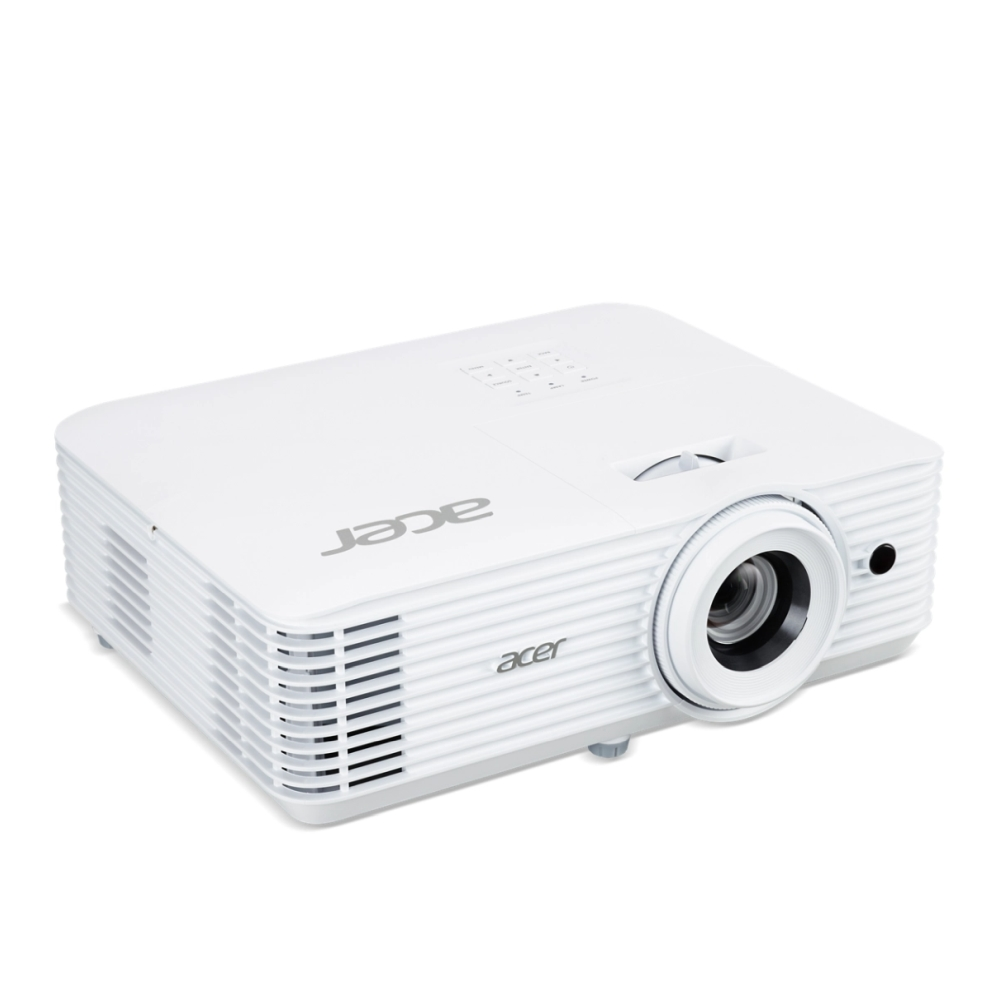 Мултимедиен проектор, Acer Projector H6815ATV , DLP, 4K UHD (3840x2160), 4000 ANSI Lm, 10 000:1, HDR Comp., 24/7 oper., AndroidTV V10.0, 2xHDMI, VGA in, RS232, Audio in/out, SPDIF, 10W, 3.1Kg, Lamp life up to 12000 hours, White - image 1