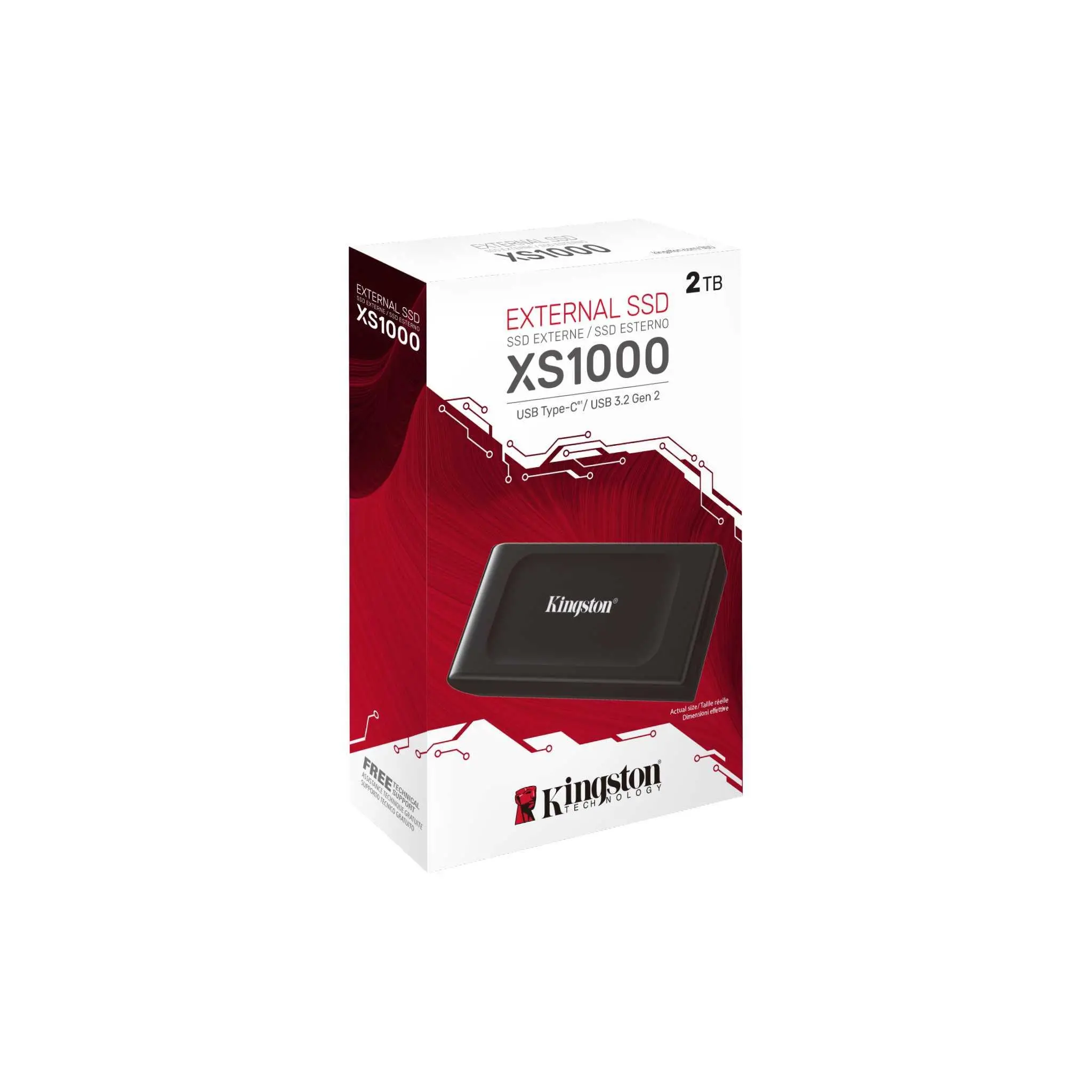 Kingston 2TB SSD portabil XS1000 - image 2