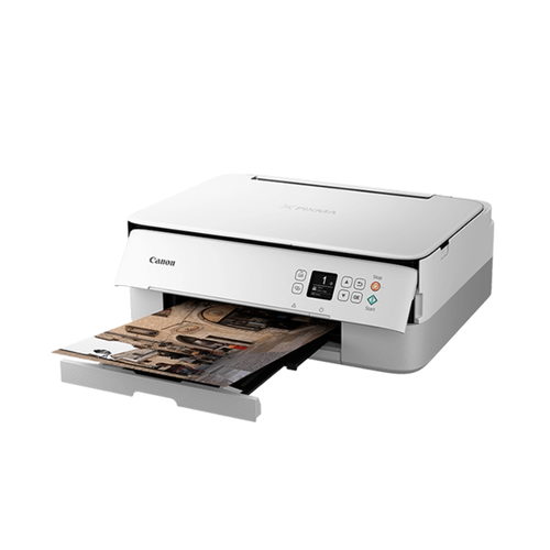 Мастилоструйно многофункционално устройство, Canon PIXMA TS5351a All-In-One, White - image 1
