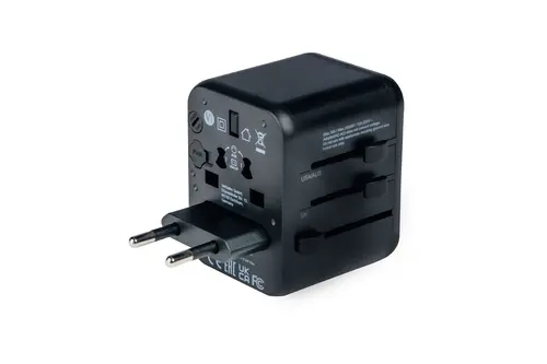 Адаптер, Verbatim UTA-01 Universal Travel Adapter with 2 x USB-A ports - image 6