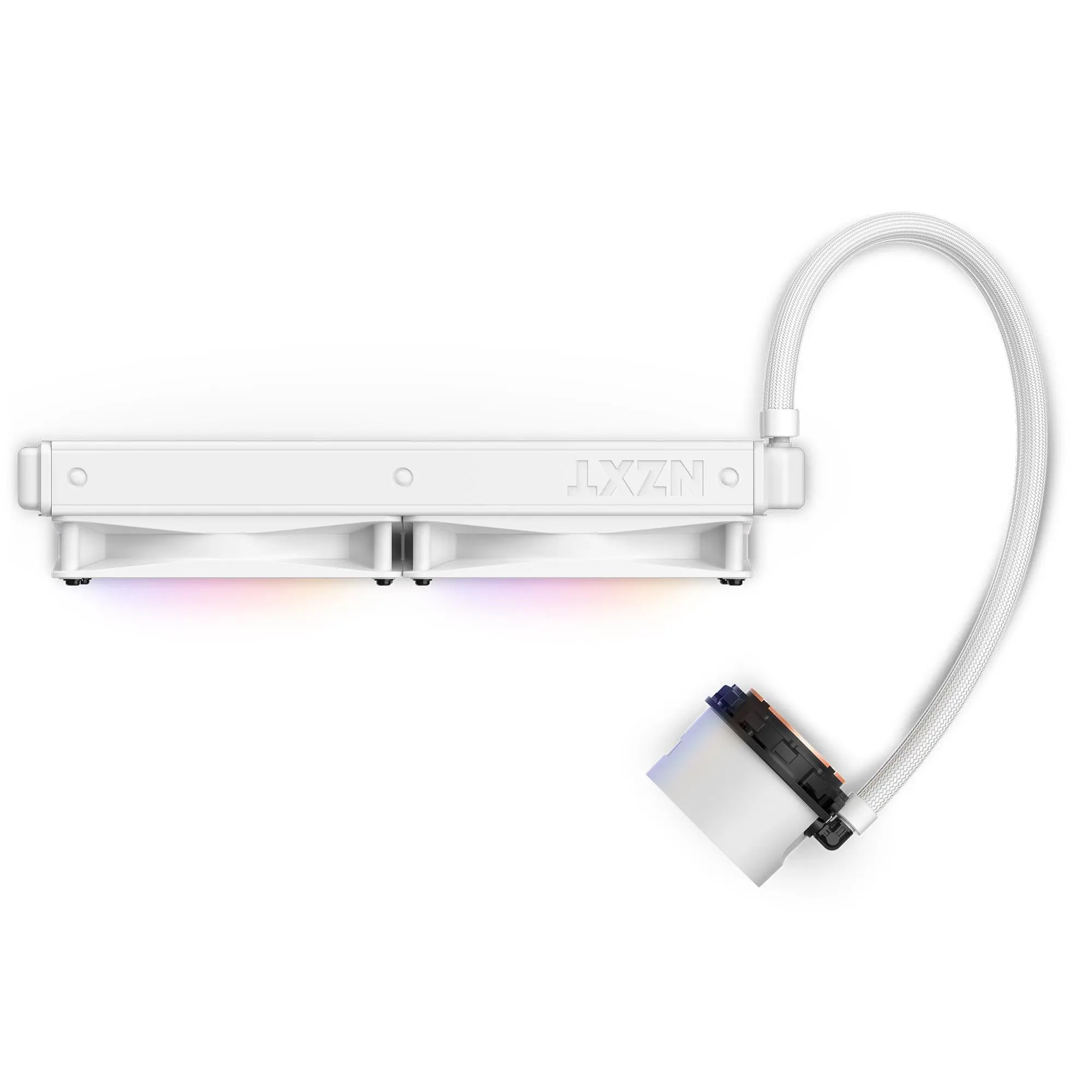 Охладител за процесор NZXT Kraken 280 RGB White, LCD Display - image 11
