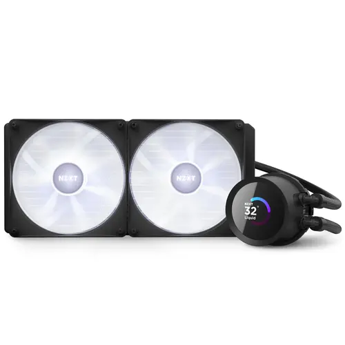 Охладител за процесор NZXT Kraken 280 RGB Black, LCD Display - image 10