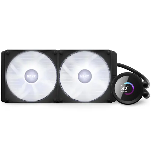 Охладител за процесор NZXT Kraken 280 RGB Black, LCD Display - image 11