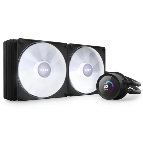Охладител за процесор NZXT Kraken 280 RGB Black, LCD Display - image 8