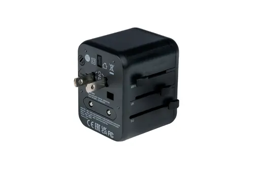 Адаптер, Verbatim UTA-02 Universal Travel Adapter with 1 x USB-C PD 20W / 1 x USB-A QC 3.0 - image 5