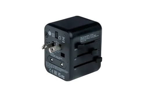 Адаптер, Verbatim UTA-02 Universal Travel Adapter with 1 x USB-C PD 20W / 1 x USB-A QC 3.0 - image 6
