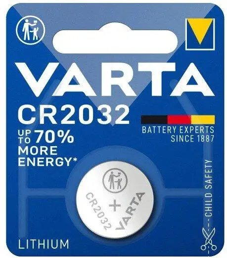 Baterie buton litiu VARTA CR2032 3V 1 buc. în blister