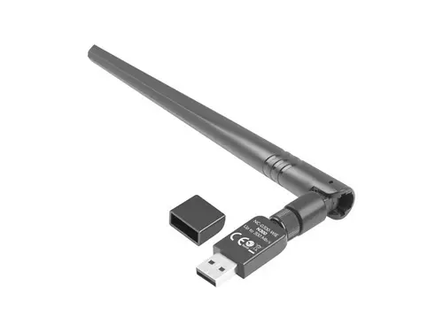 Адаптер, Lanberg USB Adapter Wireless Network Card NC-0300-WIE N300 - image 1