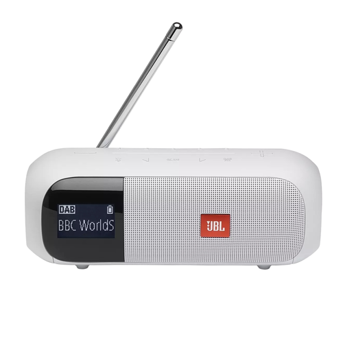 Радио, JBL Tuner 2 WHT portable radio with bluetooth