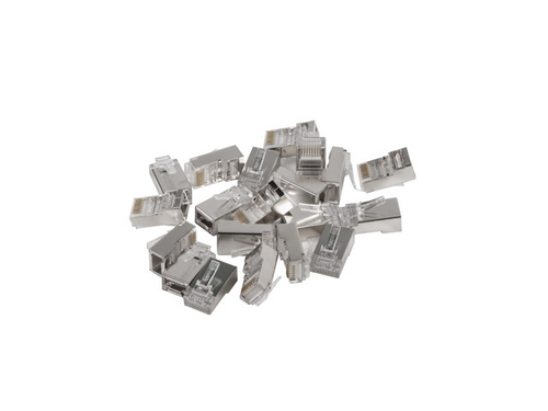 Конектор, Lanberg RJ-45 FTP CAT.5e plug 8P8C Pass Throug Type (100 pcs) - image 1