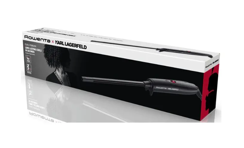Ψαλίδι μαλλιών, Rowenta CF311LF0 CURLER CHOPSTICKS CURLS FOREVER KL, κάννη 10mm, επίστρωση Keratin & Shine, 180° C, χρόνος θέρμανσης 30 δευτερόλεπτα - image 4