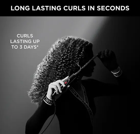 Ψαλίδι μαλλιών, Rowenta CF311LF0 CURLER CHOPSTICKS CURLS FOREVER KL, κάννη 10mm, επίστρωση Keratin & Shine, 180° C, χρόνος θέρμανσης 30 δευτερόλεπτα - image 6