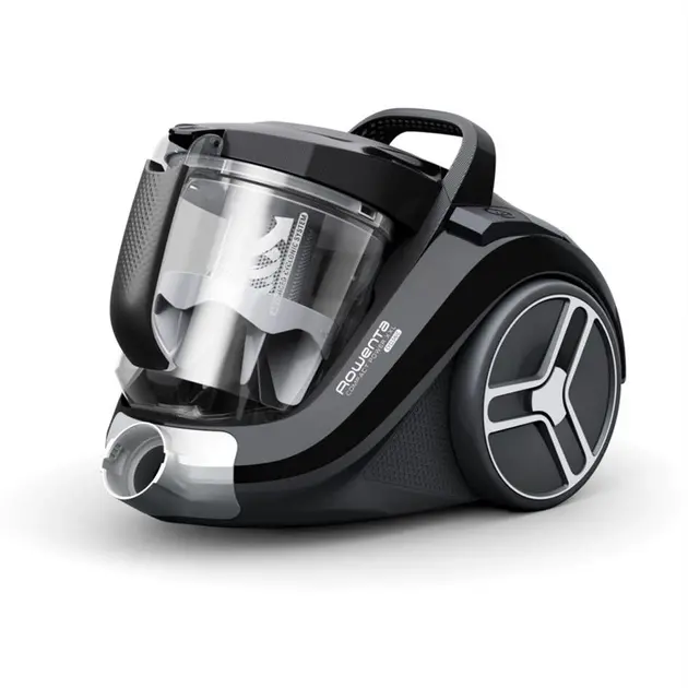 Прахосмукачка, Rowenta RO4B75EA Compact Power XXL, Black, 900W, 2.5L, 75 dB, 2in1 crevice, parquet, upholstery, mini turbo, precizion flex crevice - image 2