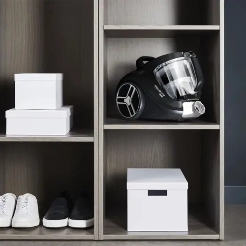 Прахосмукачка, Rowenta RO4B75EA Compact Power XXL, Black, 900W, 2.5L, 75 dB, 2in1 crevice, parquet, upholstery, mini turbo, precizion flex crevice - image 6