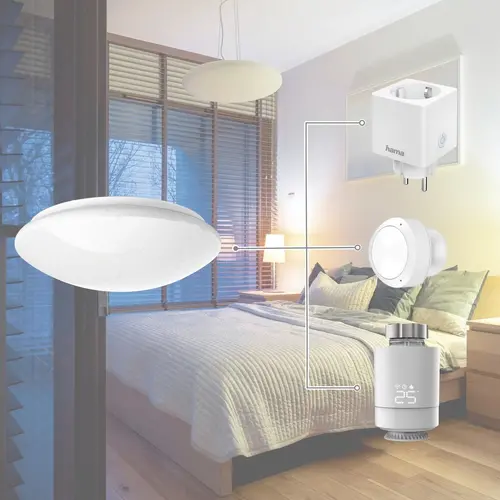 Hama WiFi Plafonieră, aplică, diametru 30 cm, 176604 - 14