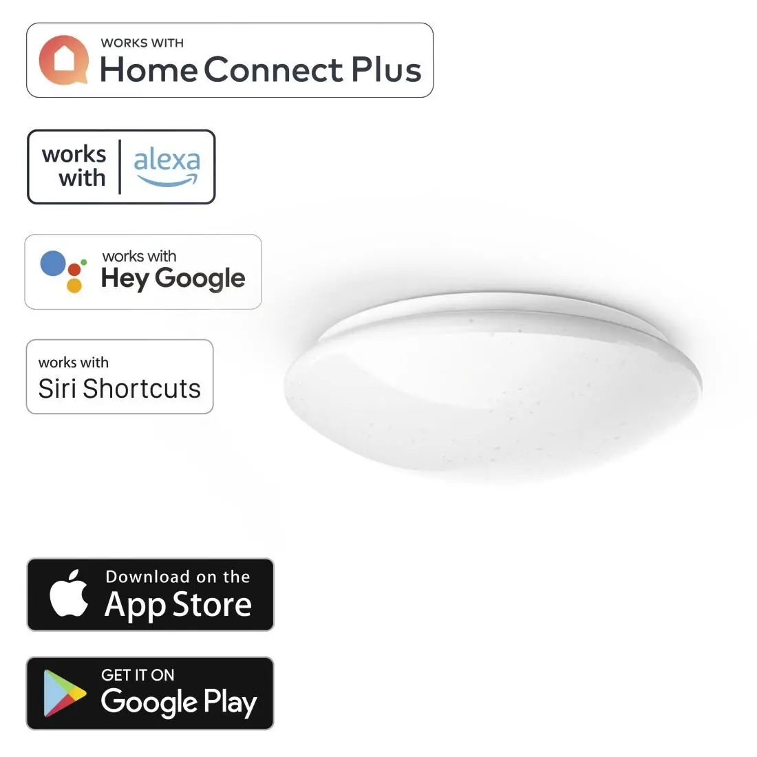 Hama WiFi Plafonieră, aplică, diametru 30 cm, 176604 - image 4