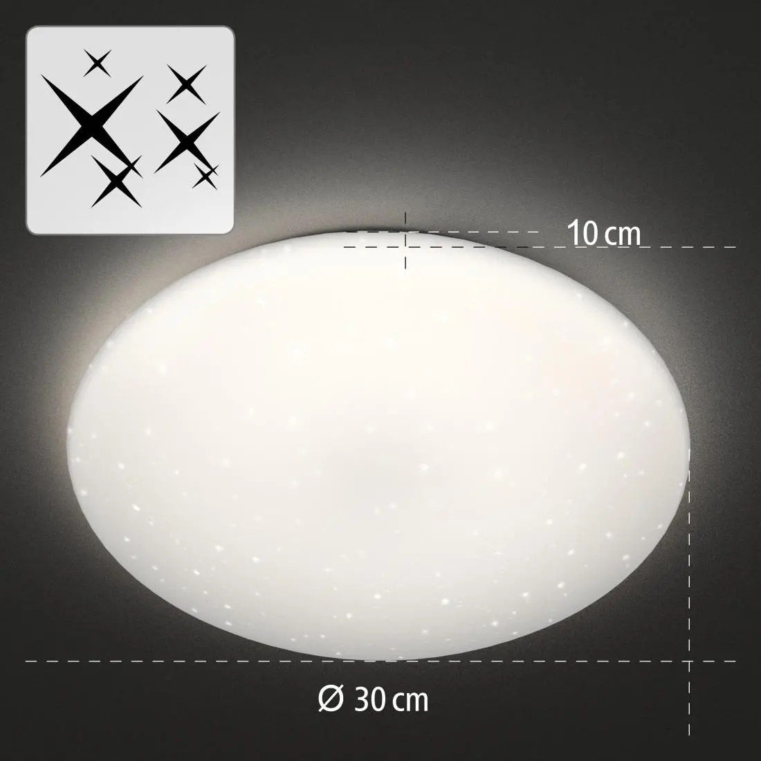 Hama WiFi Φωτιστικό οροφής, απλίκα, διάμετρος 30 cm, 176604 - image 8