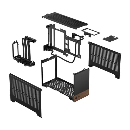 Кутия за компютър, FRACTAL DESIGN FD TERRA GRAPHITE - image 3