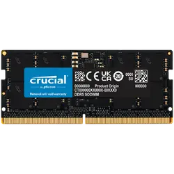 Crucial 16GB DDR5-5600 SODIMM CL46 (16Gbit)