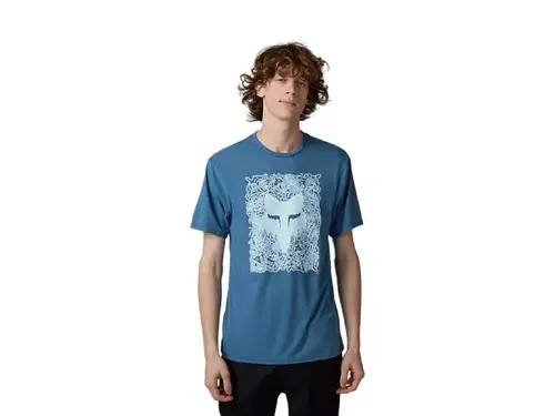 Тениска AUXLRY SS TECH TEE DRK SLT FOX - XXL