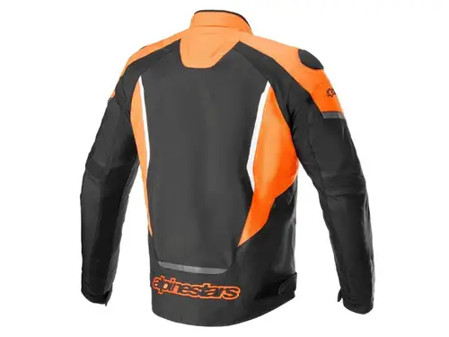 Яке T-JAWS V3 WP JACKET FLAME ONG BLK ALPINESTARS - image 1