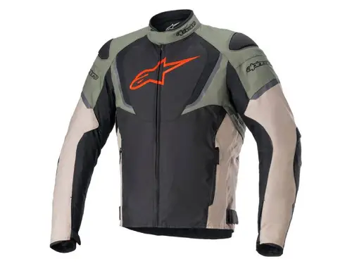 Яке T-JAWS V3 WATERPROOF BLK MIL GRN SND JACKET ALPINESTARS - S