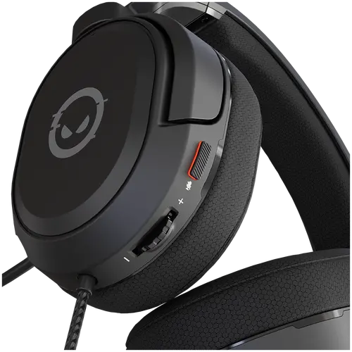 LORGAR Kaya 360, USB Gaming headset with microphone, CM108B, Plug&Play, USB-A connection cable 2m, fabric ear pads, size: 192*184.7*88mm, 0.314kg, black - image 4