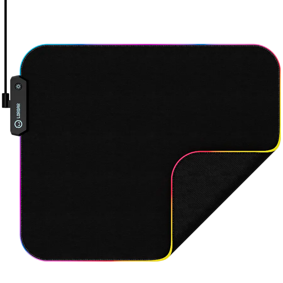 LORGAR Gaming Mouse Pad Steller 913 RGB Black - image 2