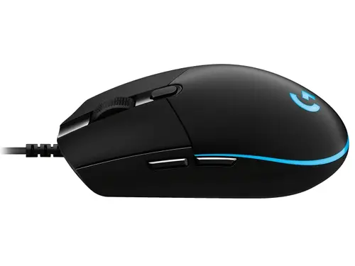 Мишка, Logitech G Pro Mouse, Lightsync RGB, HERO 25K DPI Sensor, 400 IPS, 6 Programmable Buttons, On-Board Memory 5 Profiles, 85g, Black - image 1