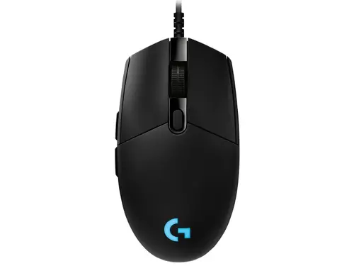 Мишка, Logitech G Pro Mouse, Lightsync RGB, HERO 25K DPI Sensor, 400 IPS, 6 Programmable Buttons, On-Board Memory 5 Profiles, 85g, Black