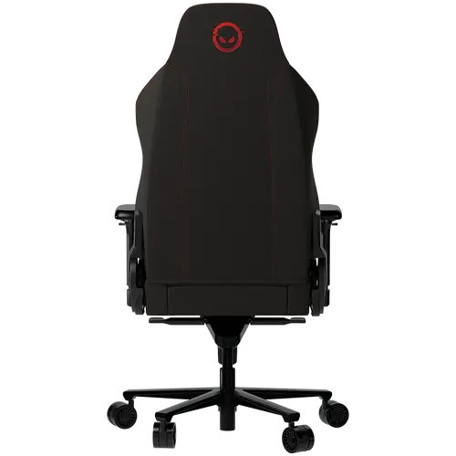 LORGAR Ace 422, Gaming chair, Anti-stain durable fabric, 1.8 mm metal frame, multiblock mechanism, 4D armrests, 5 Star aluminium base, Class-4 gas lift, 75mm PU casters, Black + red - image 3